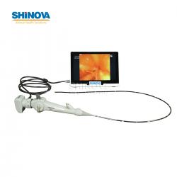 Ветеринарный бронхоскоп Мобильное ветеринарное видео Эндоскоп с сенсорным экраном 10 дюймов.